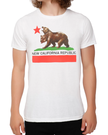 new california republic tshirt new california republic tshirt
